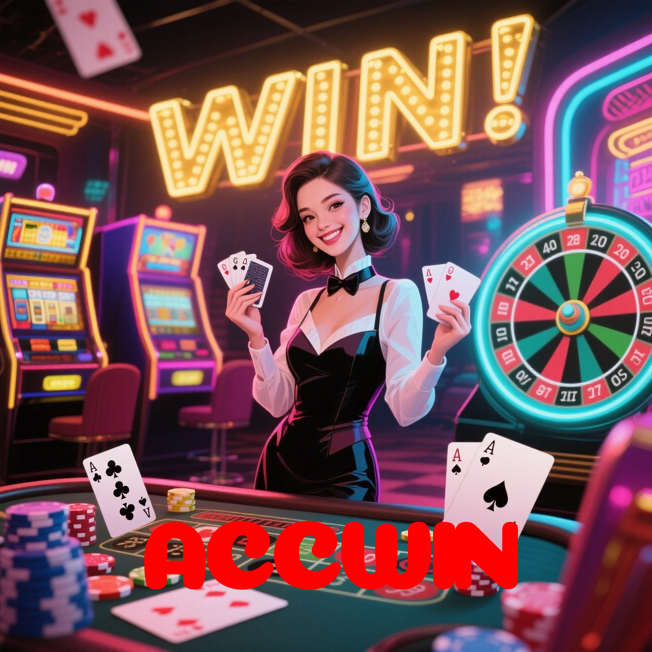 ACCWIN - O cassino online mais seguro para sua sorte brilhar!