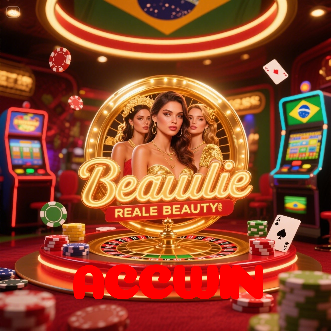 ACCWIN - O melhor cassino online do Brasil para você fazer história!