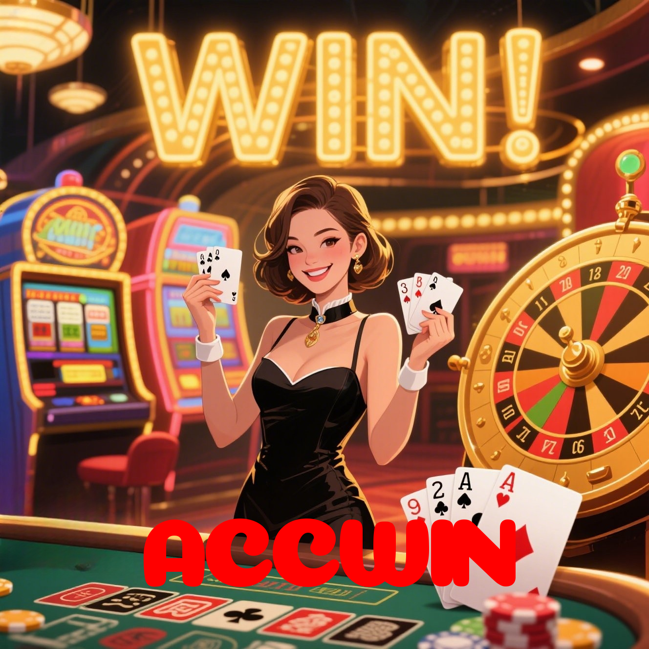 ACCWIN - Embarque na diversão e nos grandes ganhos com nosso cassino online!
